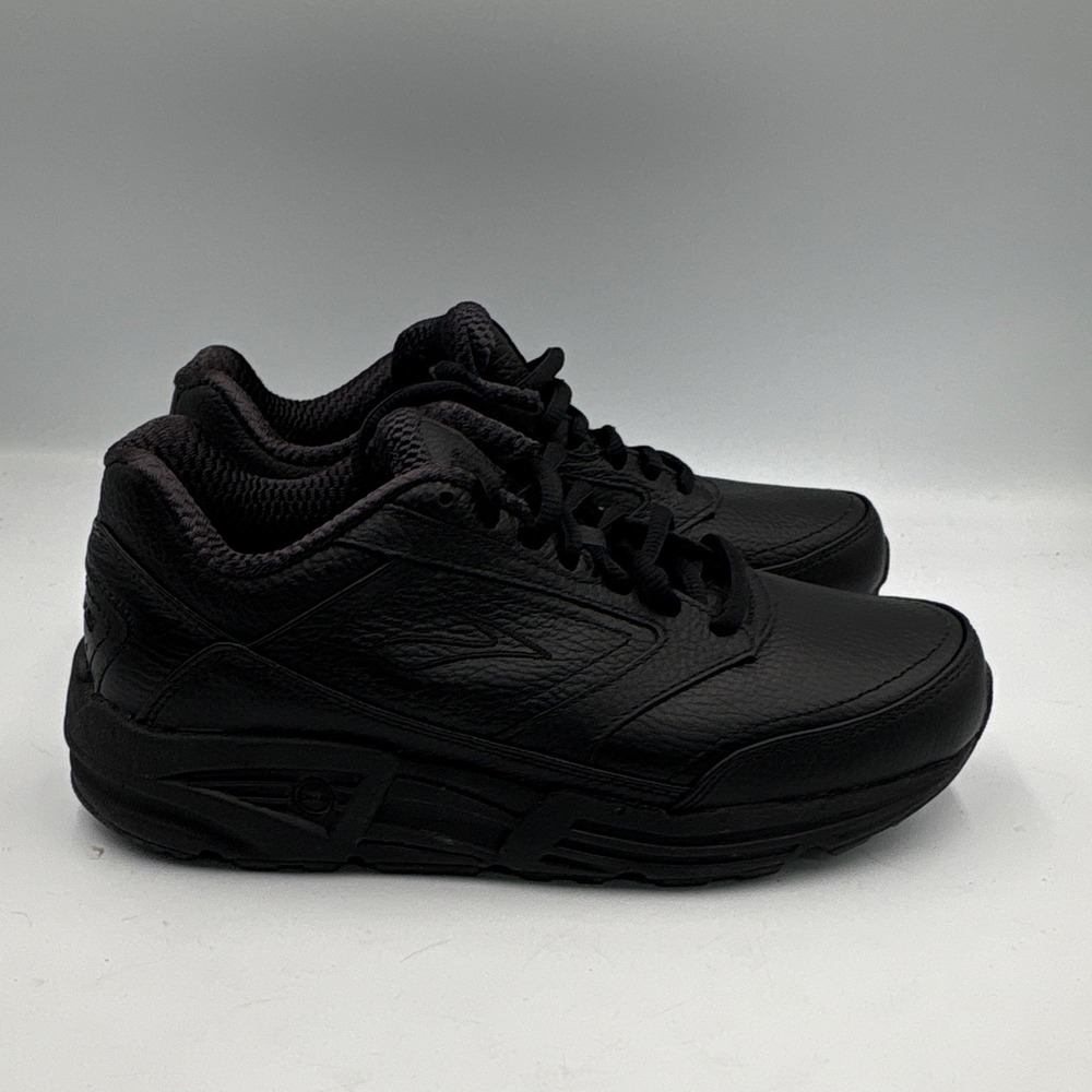 Brooks Women's Black Low Top Lace-Up Walking Athletic Sneakers New w/ Box - Picture 6 of 9